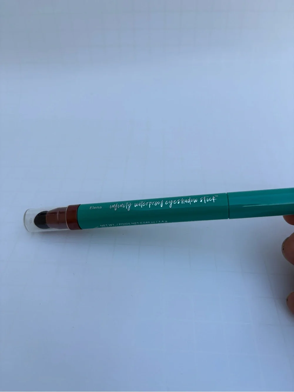 Elena Infinity Waterproof Eyeshadow Stick - Teal & Brown